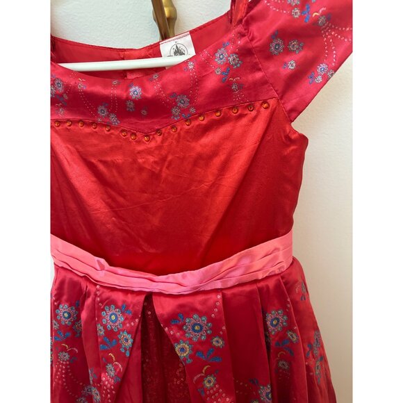 Disney Park Elena Of Avalor Castle Collection Red Princess Dress Magic Kingdom B - Picture 2 of 4